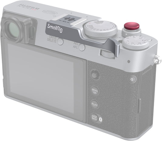 SmallRig 4566 Thumb Grip for Fujifilm X100VI / X100V Silver