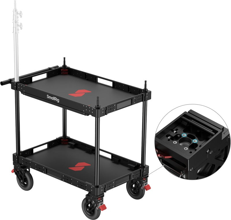 SmallRig 4573 36" Lightweight Video Production Camera Cart
