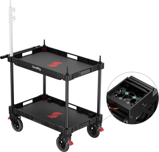 SmallRig 4573 36" Lightweight Video Production Camera Cart