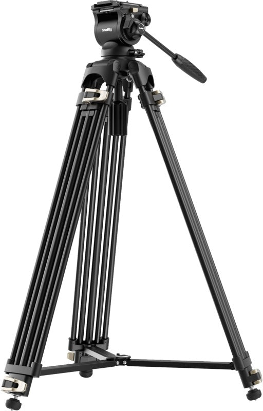 SmallRig 4686 Heavy-Duty Fluid Head Video Tripod Kit AD-01S