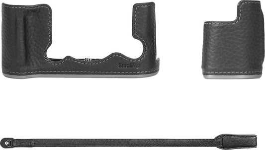 SmallRig 4709 Leather Half Case Kit for Fujifilm X-T50 Black