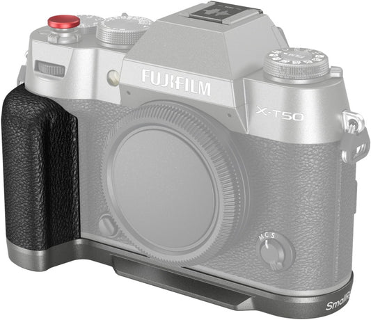 SmallRig 4712 Silicone L-Shape Handle for Fujifilm X-T50 Charcoal Silver