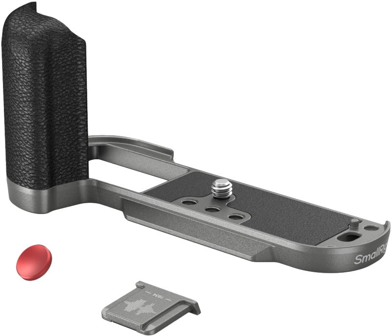 SmallRig 4712 Silicone L-Shape Handle for Fujifilm X-T50 Charcoal Silver