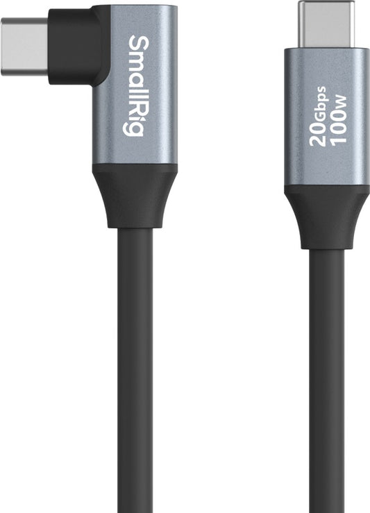 SmallRig 4791 USB-C (Straight) to USB-C (Angled) Data Cable 60cm