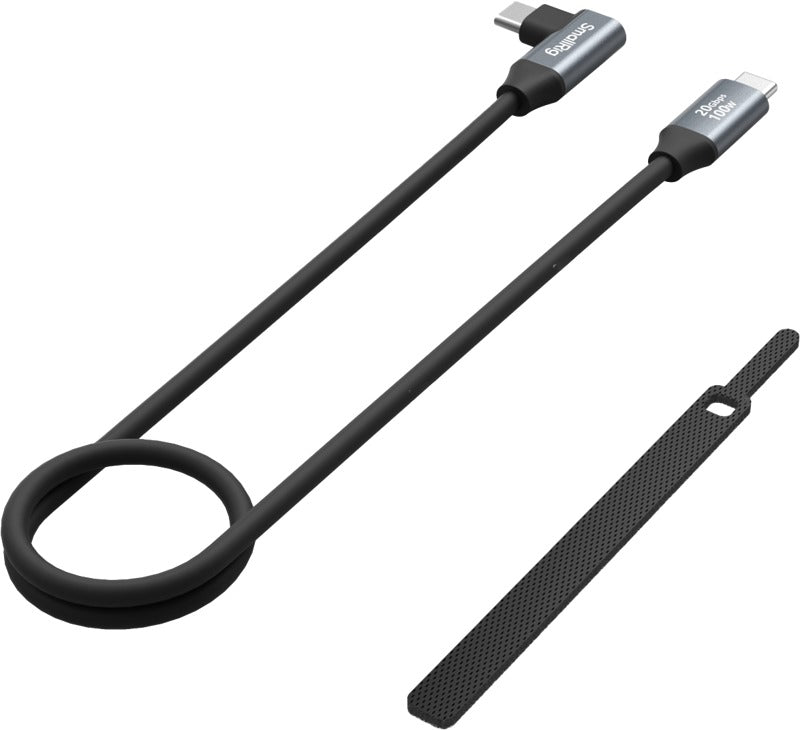 SmallRig 4791 USB-C (Straight) to USB-C (Angled) Data Cable 60cm