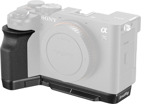 SmallRig 4797 L-Shape Mount Plate with Silicone Handle for Sony Alpha 7C II / Alpha 7CR