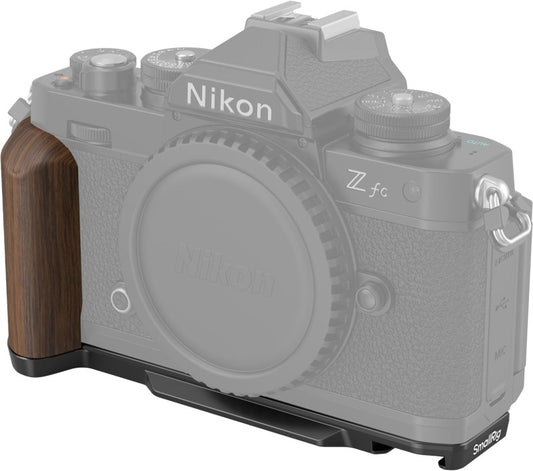 SmallRig 4802 Wooden L-Shape Grip for Nikon Z fc Black
