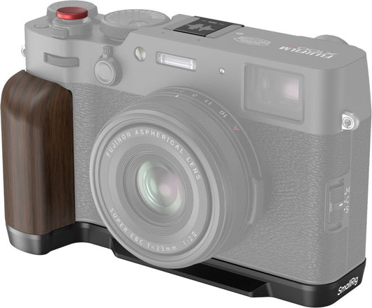 SmallRig 4805 Wooden L-Shape Grip for FUJIFILM X100VI / X100V Black