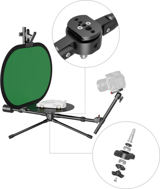 SmallRig 4807 Professional 12" 360° Photography Turntable