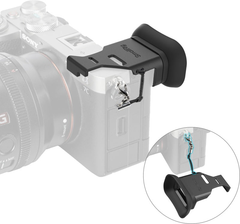 SmallRig 4819 Camera Viewfinder Eyecup for Sony Alpha 7C II / Alpha 7CR