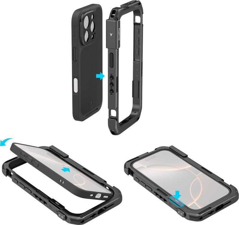 SmallRig 4828 Mobile Video Cage Flagship Edition for iPhone 16 Pro
