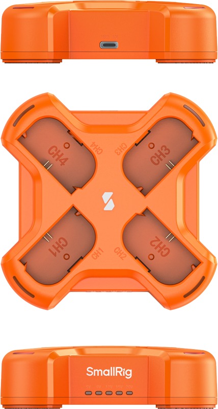 SmallRig 4838 LP-E6NH 4-Channel Camera Battery Charger
