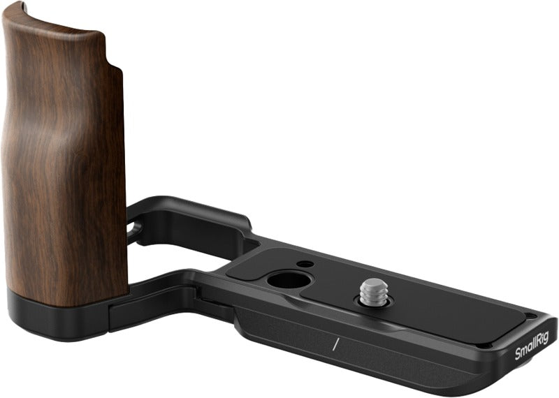 SmallRig 4864 L-Shape Mount Plate with Wooden Handle for Sony ZV-E10 II