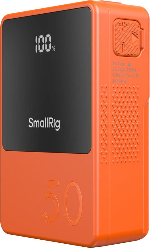 SmallRig 4871 V-Mount Battery Mini VB50 (Orange)