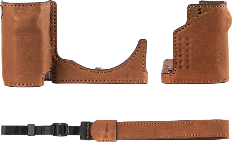 SmallRig 4889 Leather Case Kit for Sony ZV-E10 II Brown