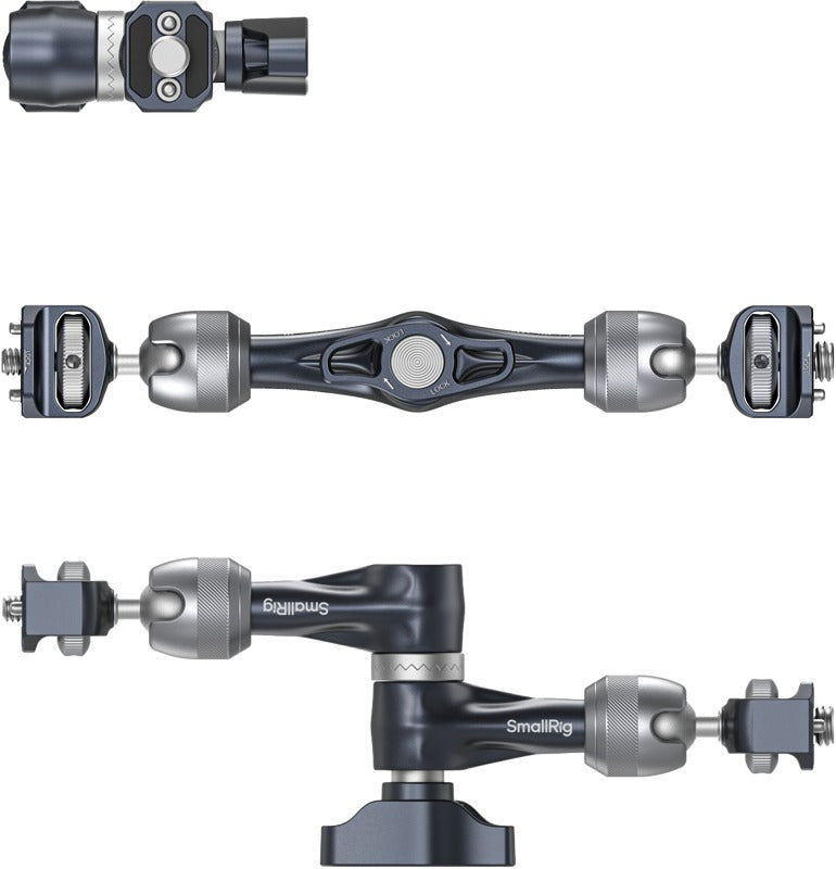 SmallRig 4899 Rosette Magic Arm (7") with ARRI Locating Screw