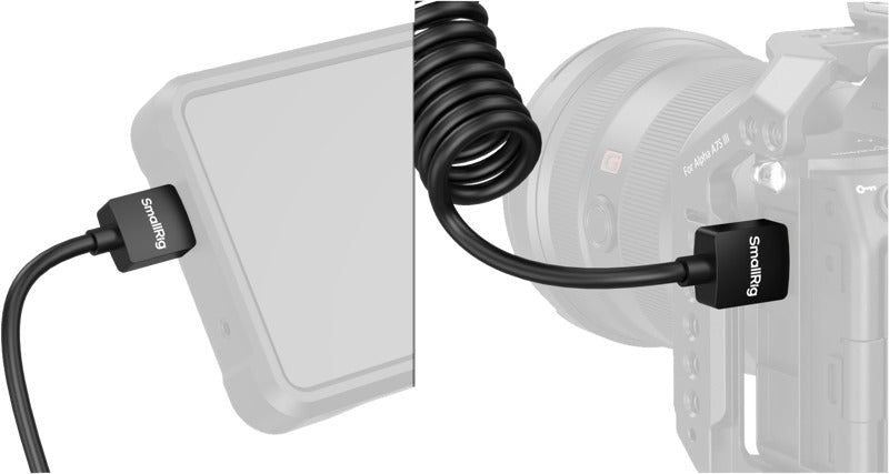 SmallRig 4963 Coiled HDMI Data Cable A to A