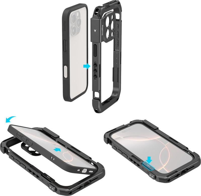 SmallRig 5006 Mobile Video Cage Basic Edition for iPhone 16 Pro Max