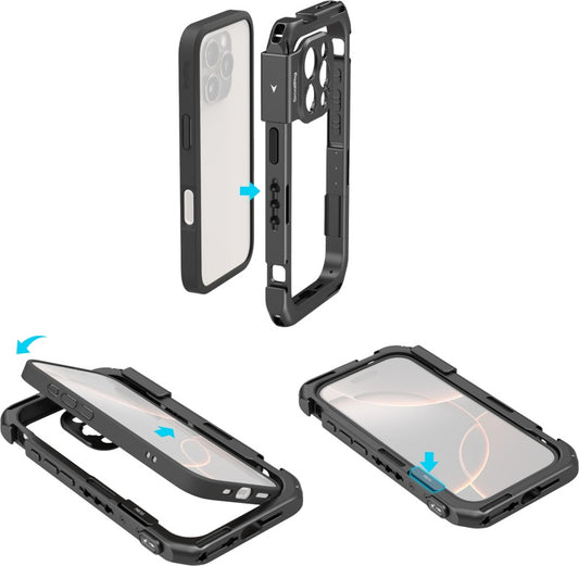 SmallRig 5006 Mobile Video Cage Basic Edition for iPhone 16 Pro Max