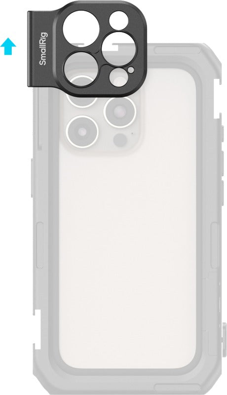 SmallRig 5009 Lens Backplate for iPhone 16 Series Cage 17mm Threaded