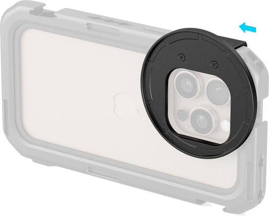 SmallRig 5010 Attachable Filter Adapter for iPhone 16 Series Cage 67mm