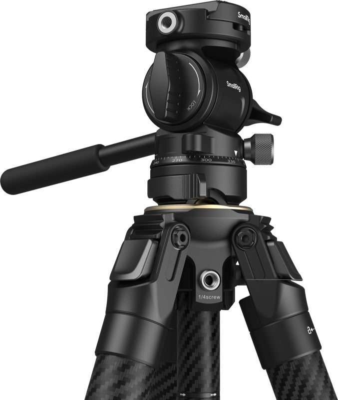 SmallRig 5028 Portable Carbon Fiber Travel Tripod Kit