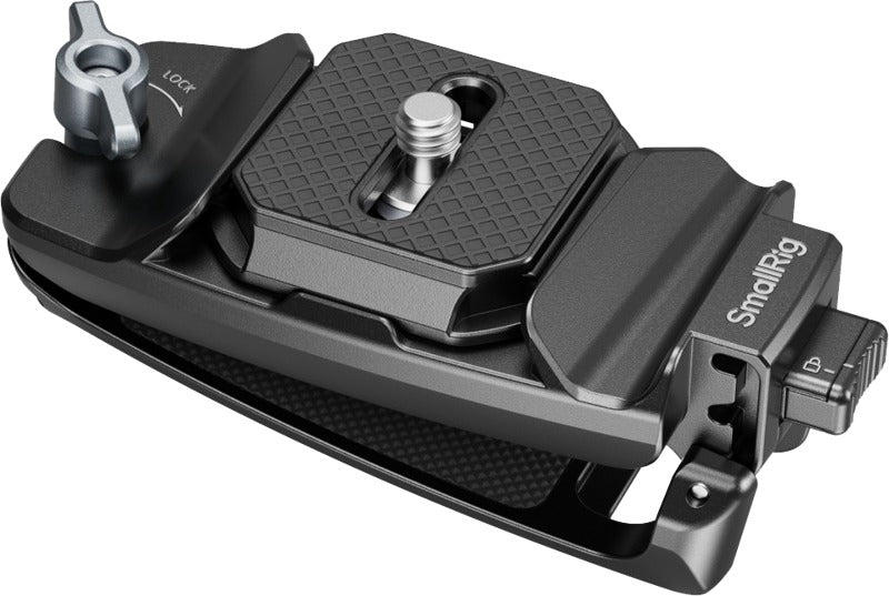 SmallRig 5053 Camera Clip with Quick Release Mount Plate Kit
