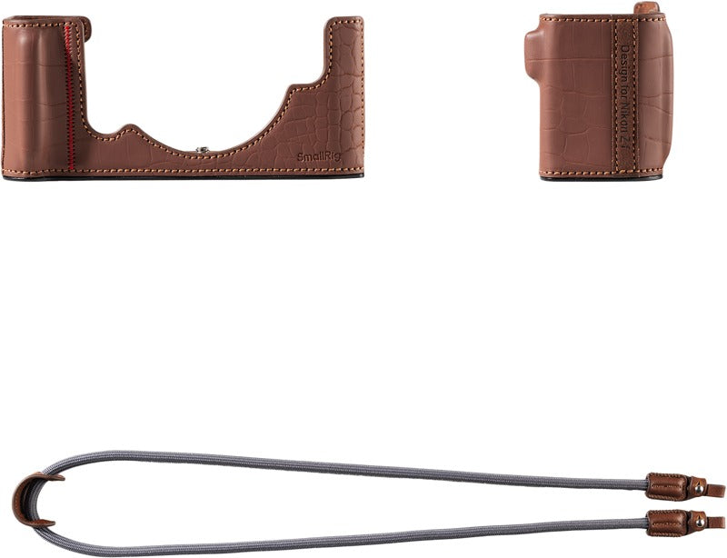 SmallRig 5096 Leather Case Kit for Nikon Z f Brown