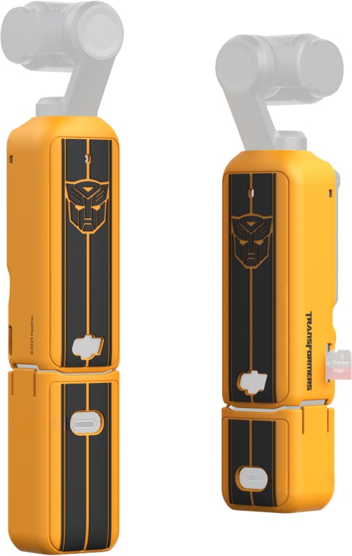 SmallRig 5114 Silicone Case Kit for DJI Osmo Pocket 3 (Basic) (BumbleBee Edition)