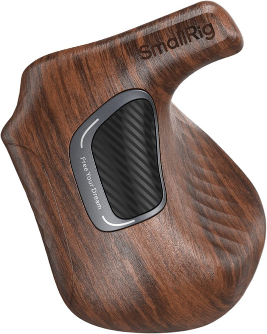 SmallRig 5161 ImageGrip Series Wooden Handle with NATO Clamp (Left Side)