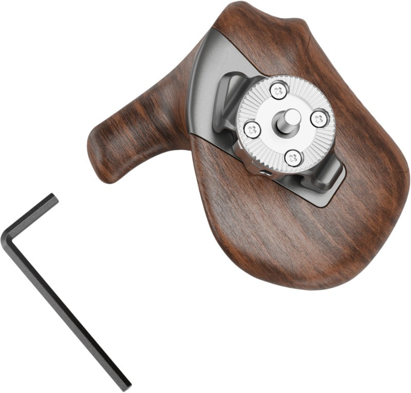 SmallRig 5162 ImageGrip Series Wooden Handle with ARRI Rosette (Left Side)