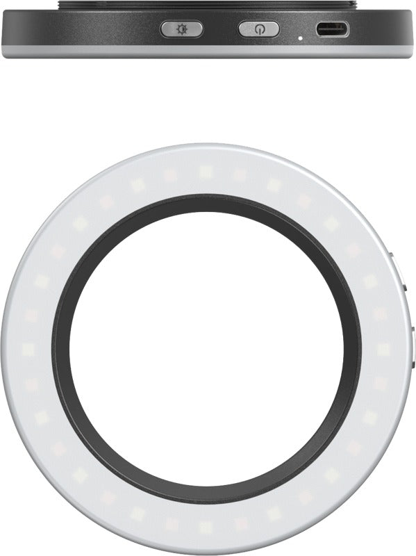 SmallRig 5203 Vibe P30 67mm Ring LED Video Light Universal Threaded Filter Adapter Kit