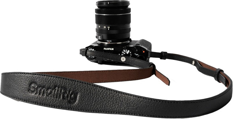 SmallRig 5208 Universal Leather Camera Shoulder Strap Black
