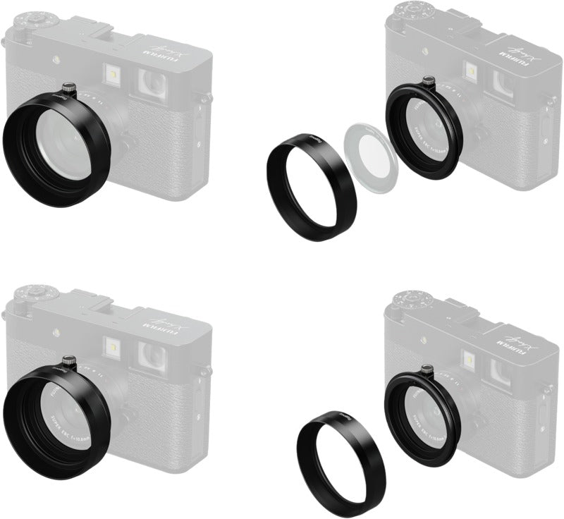 SmallRig 5215 Lens Hood for FUJIFILM X half Black