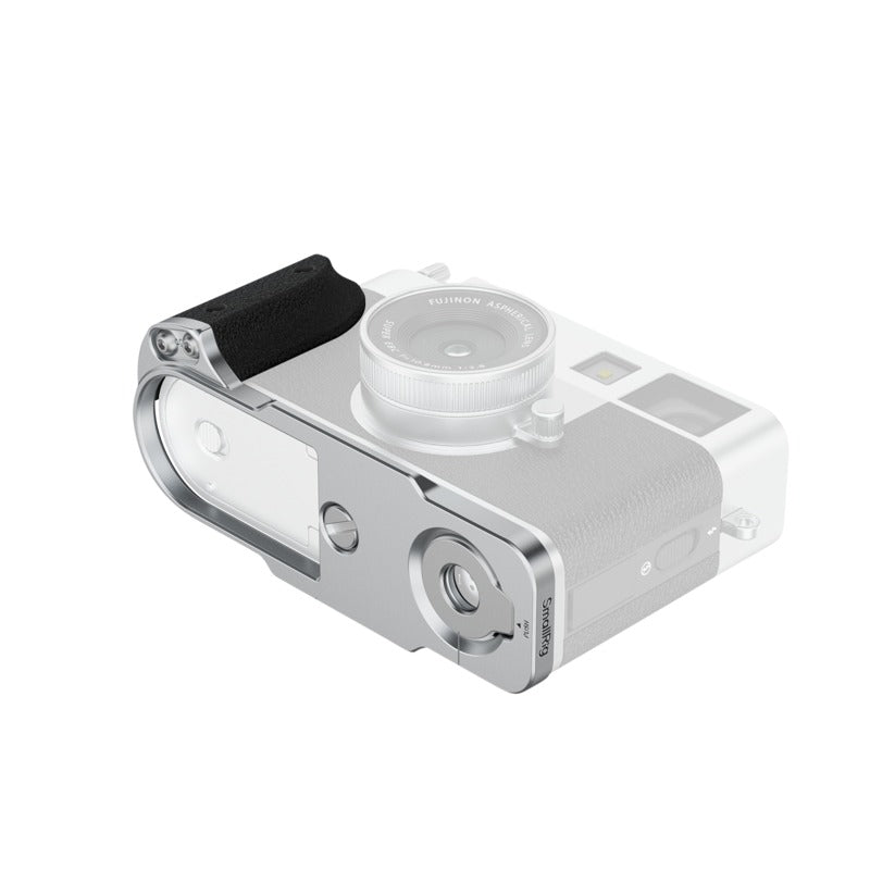 SmallRig 5216 L-Shaped Mount Plate with Silicone Handle for FUJIFILM X half Silver