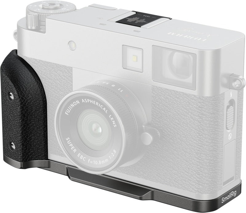 SmallRig 5217 L-Shaped Mount Plate with Silicone Handle for FUJIFILM X half Charcoal Silver
