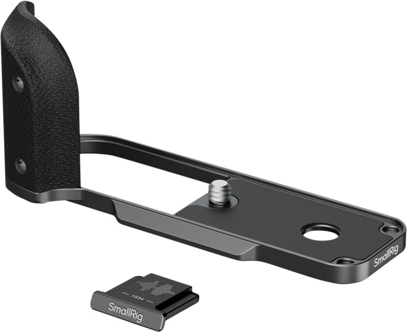 SmallRig 5217 L-Shaped Mount Plate with Silicone Handle for FUJIFILM X half Charcoal Silver
