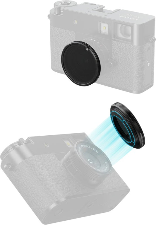SmallRig 5225 Magnetic VND Filter ND2 - ND32 for FUJIFILM X half Black