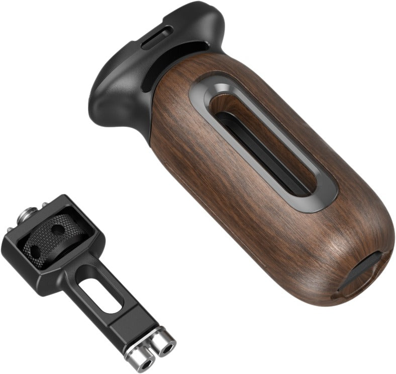 SmallRig 5238 Wooden Side Handle with 1/4"-20 & 3/8"-16 ARRI Locating Screws