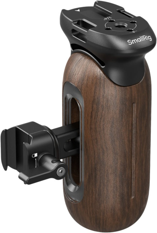 SmallRig 5239 Wooden Side Handle with NATO Clamp