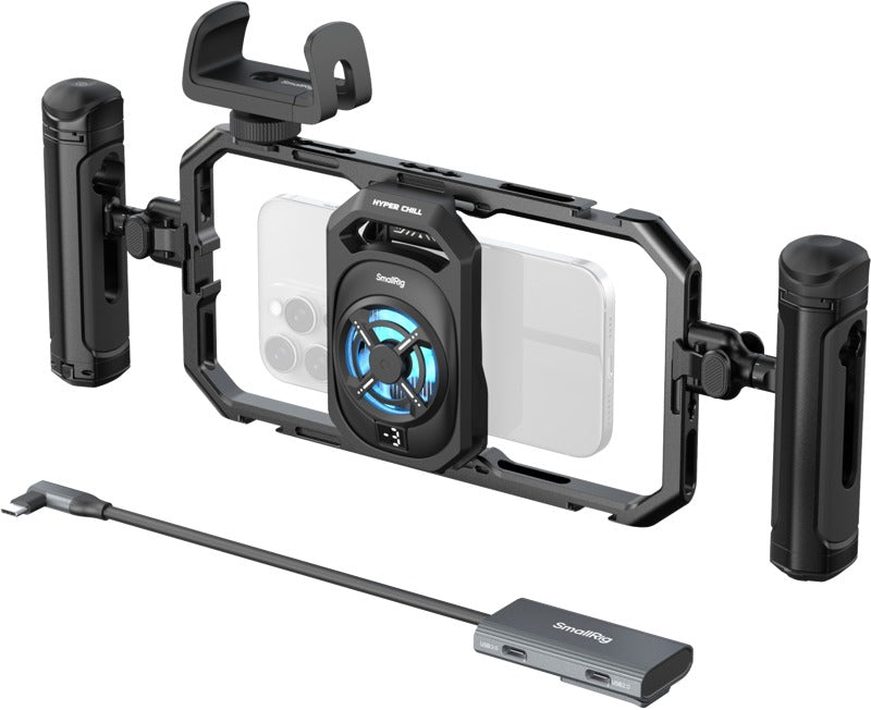 SmallRig 5276 All-in-One Thermal Dual-handheld Video Kit for Mobile Phone