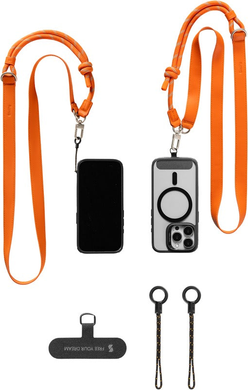 SmallRig 5300 FilMov Phone Shoulder Strap Orange