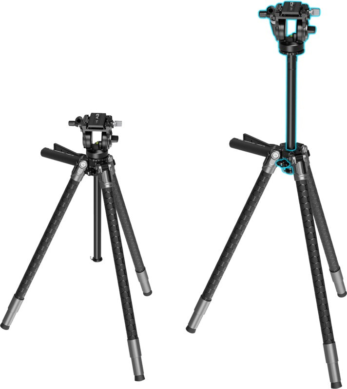 SmallRig 5305 x Potato Jet TRIBEX SE Hydraulic Tripod