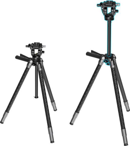 SmallRig 5305 x Potato Jet TRIBEX SE Hydraulic Tripod