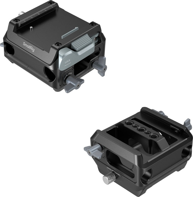 SmallRig 5366 Manfrotto-Type Mount Plate Kit with 15mm Dual Rod Clamp