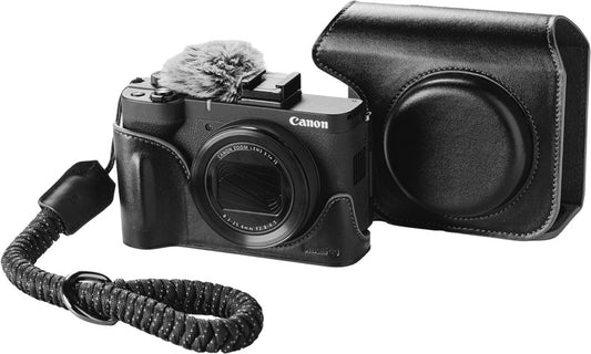 SmallRig 5386 Leather Case Kit for Canon PowerShot V1 Black