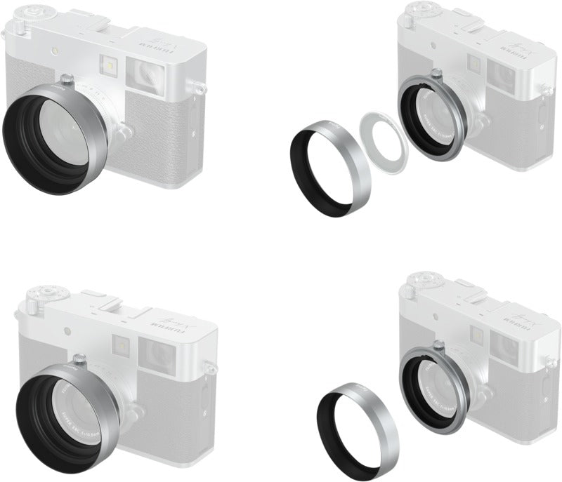 SmallRig 5393 Lens Hood for FUJIFILM X half Silver