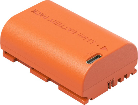 SmallRig 5407 Camera Battery USB-C Rechargable Canon LP-E6P Orange