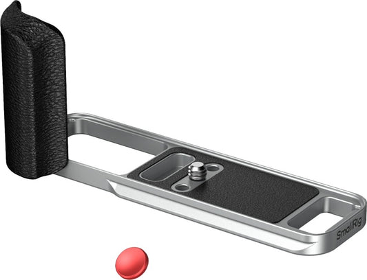 SmallRig 5447 L-Shaped Mount Plate with Silicone Handle for FUJIFILM X-E5 Silver