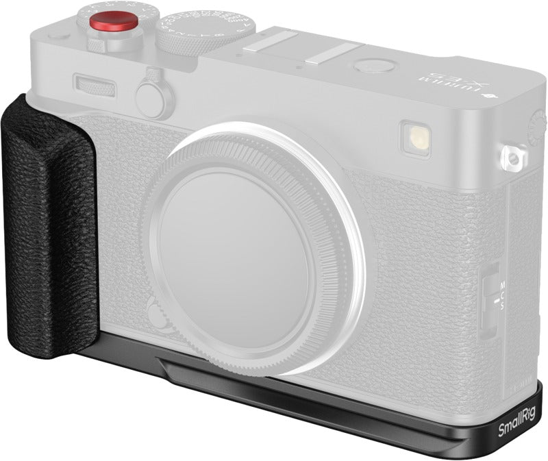 SmallRig 5448 L-Shaped Mount Plate with Silicone Handle for FUJIFILM X-E5 Black
